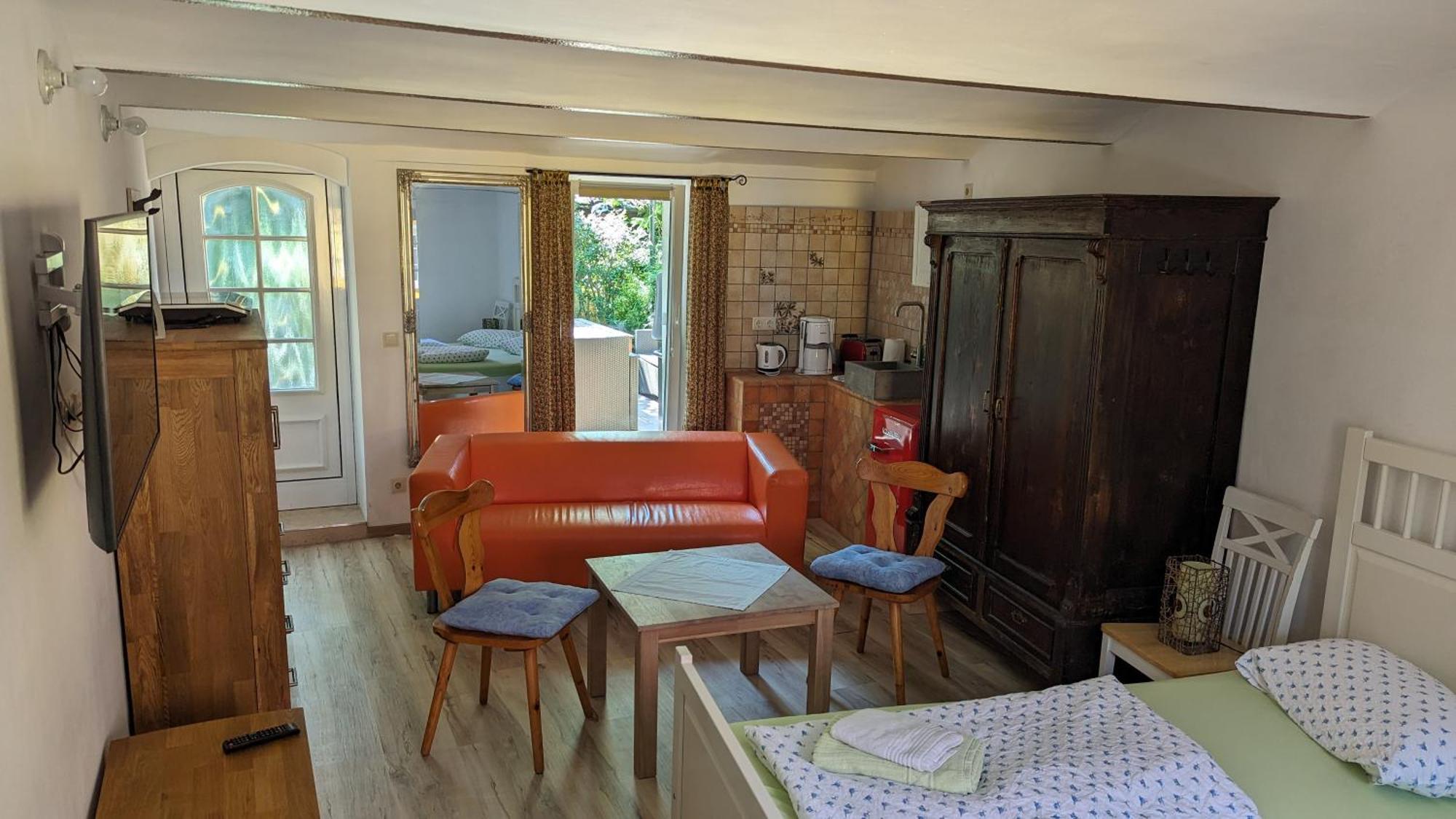 Hotel Fuenf Linden Straupitz Pokój zdjęcie