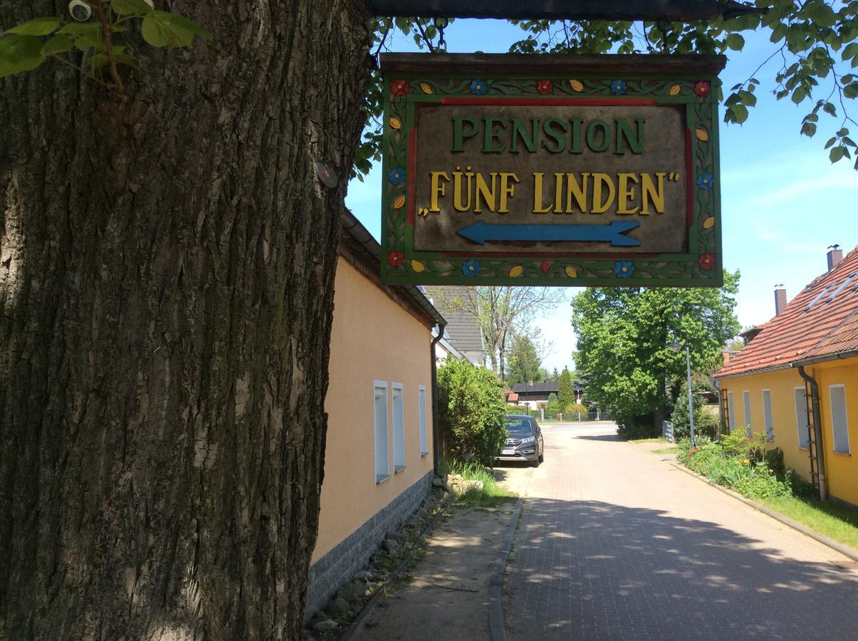 Hotel Fuenf Linden Straupitz Zewnętrze zdjęcie